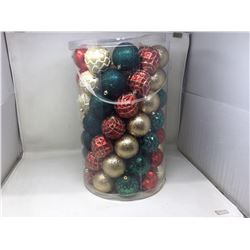 75 Piece Shatter-Resistant Ornaments