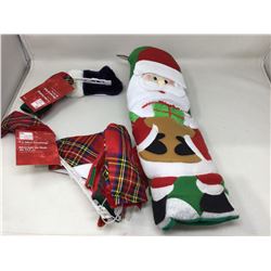 Mini Stockings and 48in Santa Tree Skirt