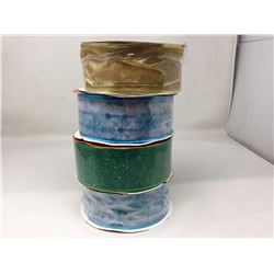 Lot of Assorted Ribbon (4 x 100ft)
