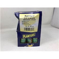 Planters Raw Almonds (12 x 50g)
