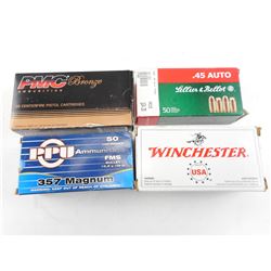 ASSORTED LOT OF RELOADED AMMO