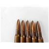 Image 2 : ASSORTED MILITARY AMMO LOT, INCLUDING 7.62X54R, 5 BULLET TIPS MODIFIED, 6.5 CARCANO, STRIPPER CLIPS,