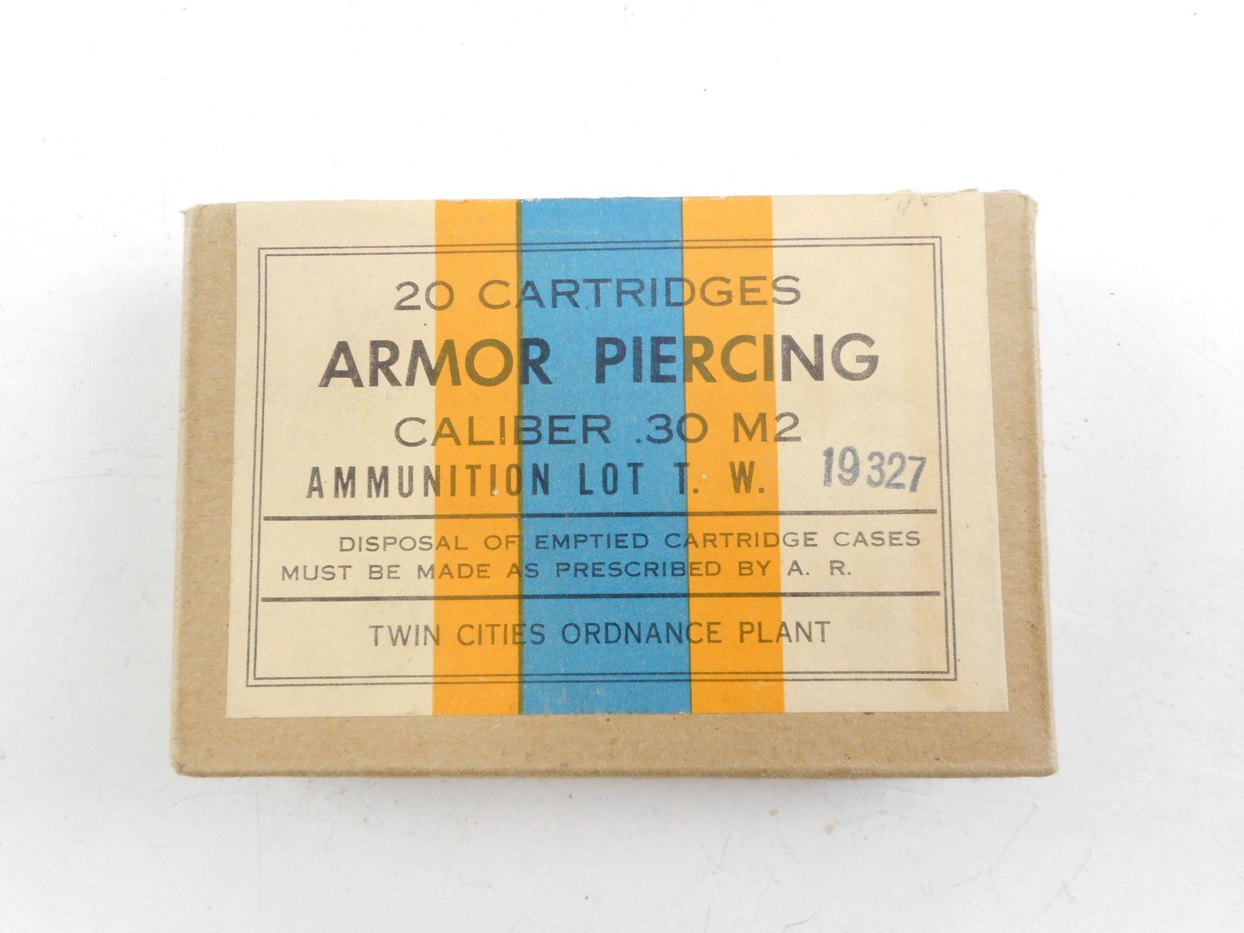 .30 M2 ARMOR PIERCING AMMO