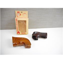 ASSORTED REVOLVER WOODEN GRIPS