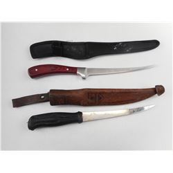 ASSTORED FLAY TYPE KNIVES