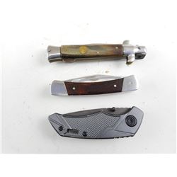 ASSORTED POCKET KNIVES