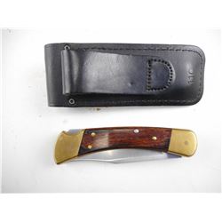 BUCK KNIFE + SHEATH