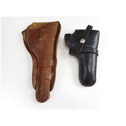 ASSORTED LEATHER HOLSTERS