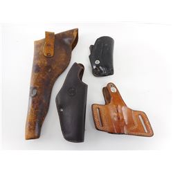 ASSORTED LEATHER HOLSTERS