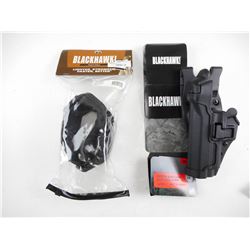 BLACKHAWK HOLSTER + WEAPONS CATCH