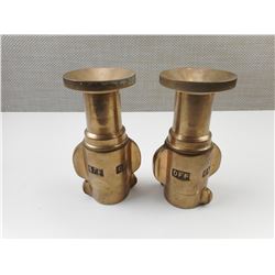 BRASS FIRE HOSE NOZZLES