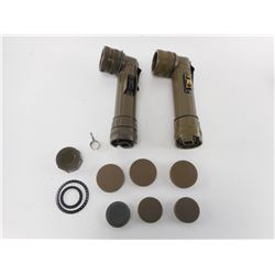 MILITARY FLASHLIGHTS ETC