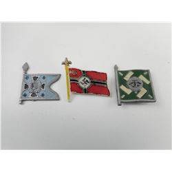 WEHRMACHT TINNIE FLAGS