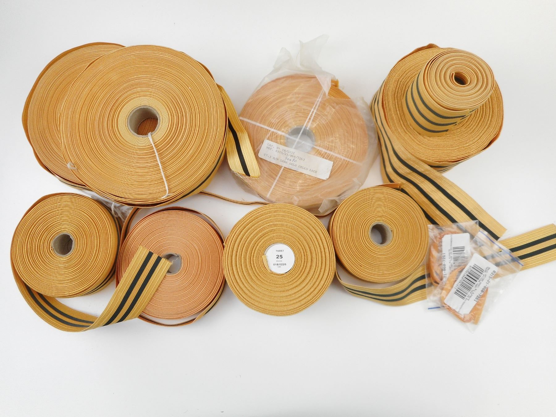 ROLLS OF RANKING RIBBON