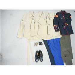 ASSORTED USMC UNIFORMS