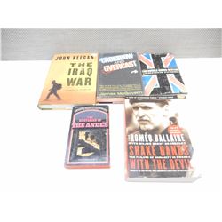 ASSORTED MILITARY WAR BOOKS