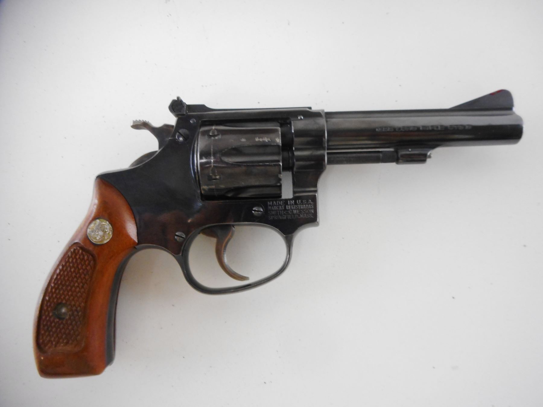 SMITH & WESSON , MODEL 34 KIT GUN , CALIBER 22 LR