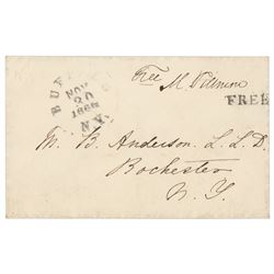 Millard Fillmore Signed Free Frank