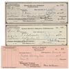 Image 2 : Thomas, Mina, and Charles Edison Signed Checks