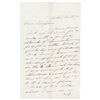 Image 1 : Benjamin Curtis Autograph Letter Signed