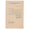 Image 1 : Louis Finkelstein Typed Letter Signed