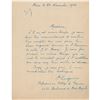 Image 1 : Paul Langevin Autograph Letter Signed