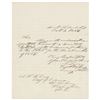 Image 1 : Nathaniel Lyon Autograph Letter Signed