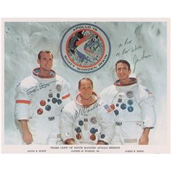 Apollo 15 Signed Photograph