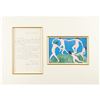 Image 1 : Henri Matisse Typed Letter Signed