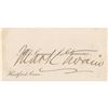 Image 1 : Samuel L. Clemens Signed Calling Card
