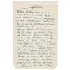 Image 1 : Jack Kerouac Handwritten Notes