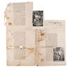 Image 1 : Jack London Signed Check and Galley Proof Manuscript