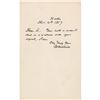 Image 1 : Herman Melville Autograph Letter Signed