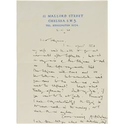 A. A. Milne (2) Autograph Letters Signed