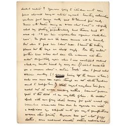 Frederick Rolfe Autograph Letter Signed