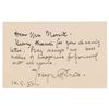 Image 1 : Joseph Conrad Autograph Letter Signed