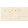 Image 1 : Washington Irving Signature