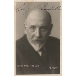 Luigi Pirandello Signed Photograph