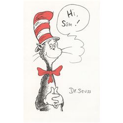 Dr. Seuss Signed Print
