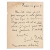 Image 1 : Emile Zola Autograph Letter Signed