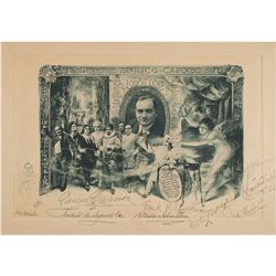 Enrico Caruso Signed Menu