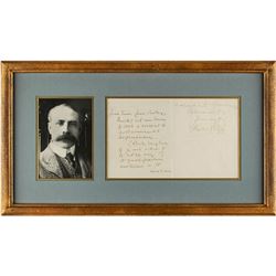 Edward Elgar Autograph Letter Signed