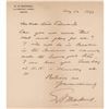 Image 1 : Edward A. MacDowell Autograph Letter Signed