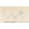 Image 5 : John Coltrane Signed Album