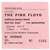 Image 2 : Pink Floyd Signed 1967 Concert Ticket