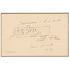 Image 1 : Pablo Casals Autograph Musical Quotation Signed