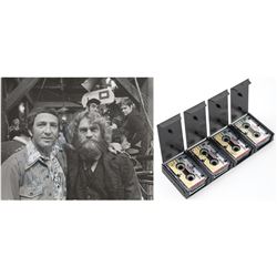 Steve McQueen Signed Photograph and (4) Mini Cassette Tapes