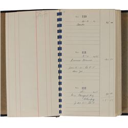 Marilyn Monroe Productions Check Register