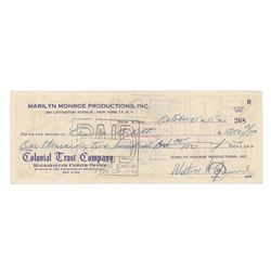 Marilyn Monroe Lease Documents