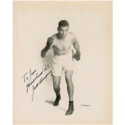 Jack Dempsey Signed Photograph